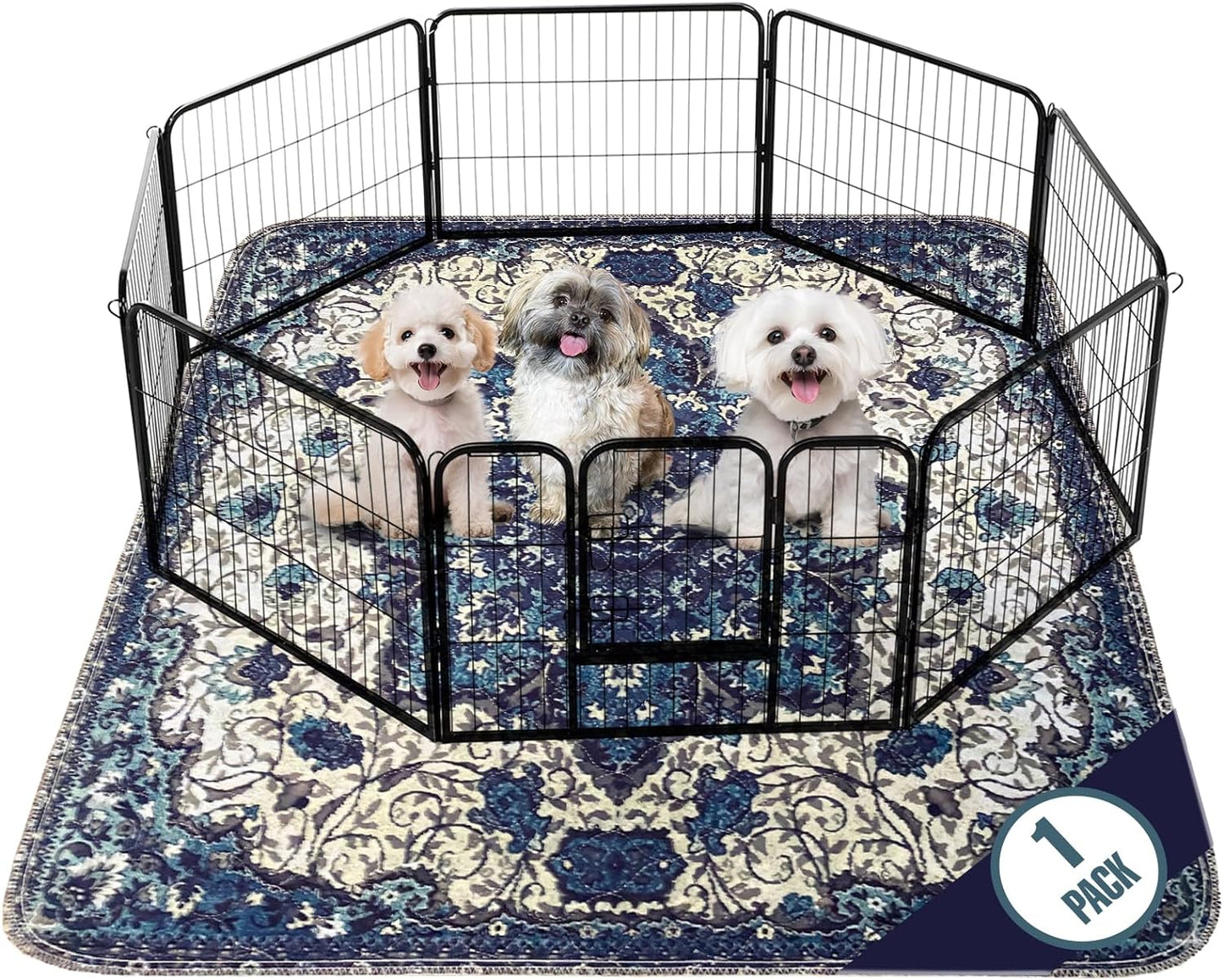 Washable Pee Pads for Dogs - XXL 6 FT X 6 FT Super Absorbent