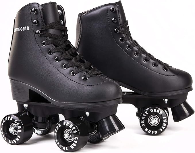 Skate Gear Retro Quad Design Roller Skates for Fun Adventures