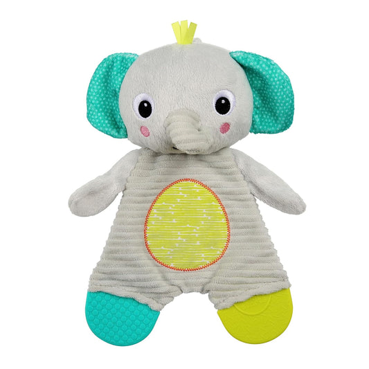 Crinkle Teething Plush Toy - Soothing Elephant