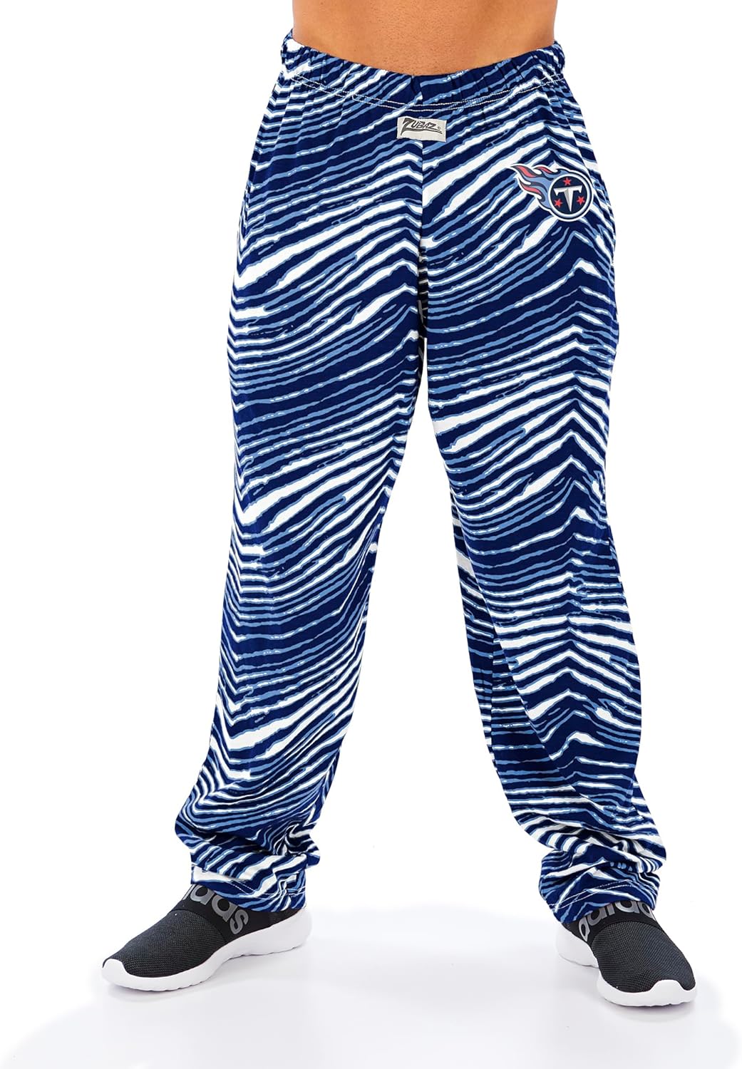 Zubaz Men's Zebra Track Pant for Ultimate Game Day Comfort