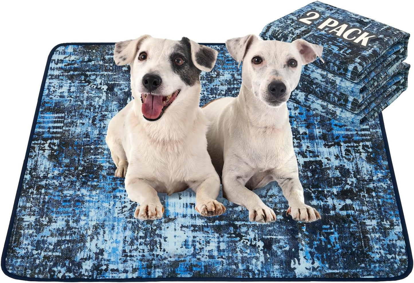Qeils Washable Pee Pads for Dogs - Super Absorbent & Leakproof