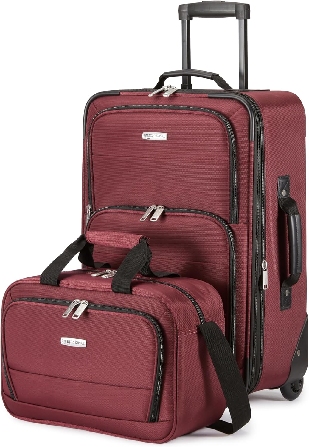 Basics Luggage Sets: 23-Inch Suitcase & 15-Inch Tote