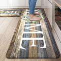 Anti Fatigue Kitchen Mats Set of 2 - Cushioned Memory Foam Comfort
