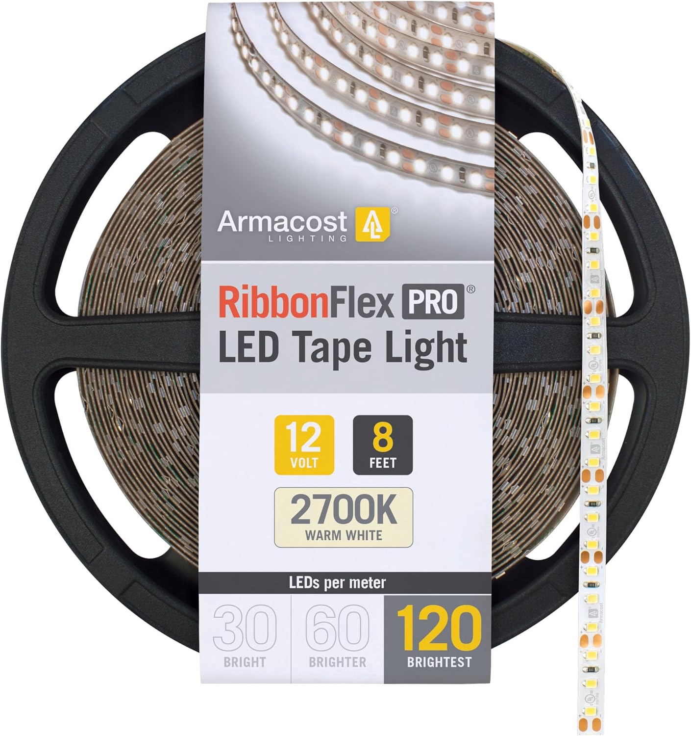 Armacost Lighting RibbonFlex Pro 12V LED Strip Lights for Home