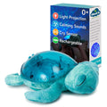 Cloud b Tranquil Turtle Aqua Baby White Noise Machine - Soothing Night