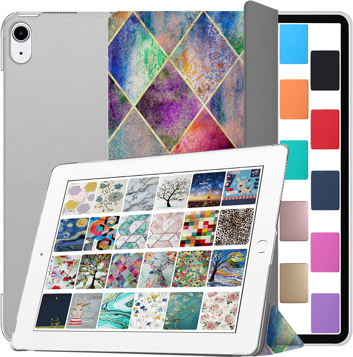 DuraSafe Cases for iPad Mini 6 Gen 2021 - Diamond Grid Design