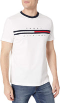 Men's Signature Stripe Graphic Cotton T-Shirt - Soft Washed Tee