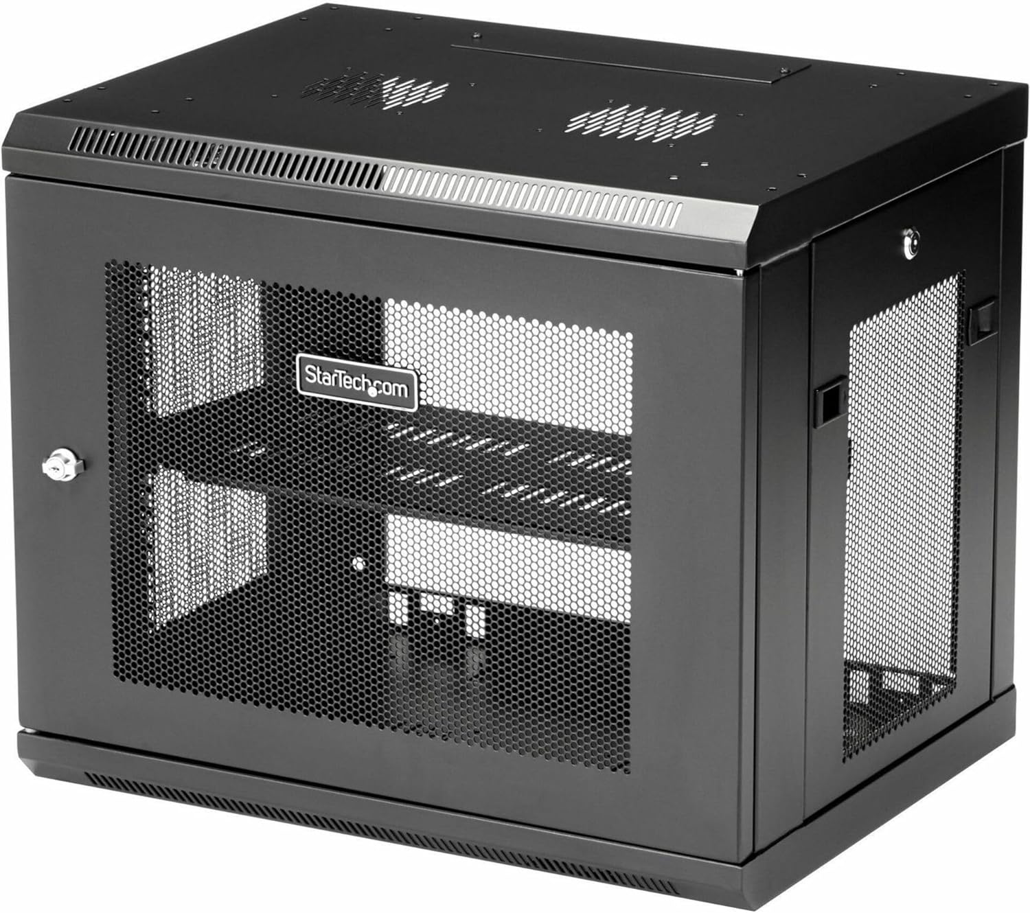 2-Post 9U Wall Mount Network Cabinet for IT and Data Equipment