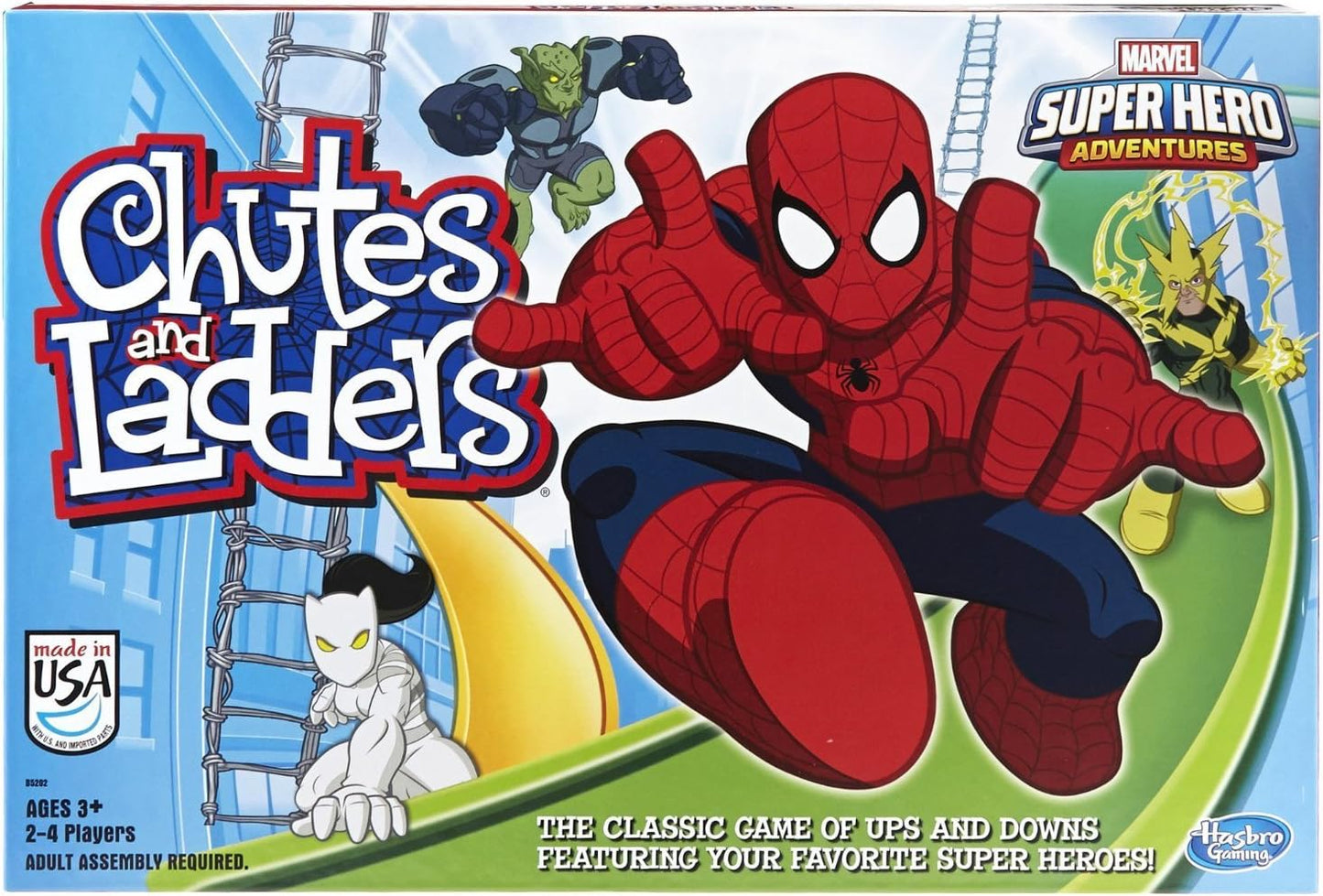 Spider-Man Chutes & Ladders Board Game | Fun Preschool Gift