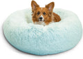 Calming Donut Dog and Cat Bed 30in Cuddler - Soothing Comfort