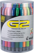 Pilot G2 Premium Retractable Gel-Ink Pens Bold Point Tub of 36