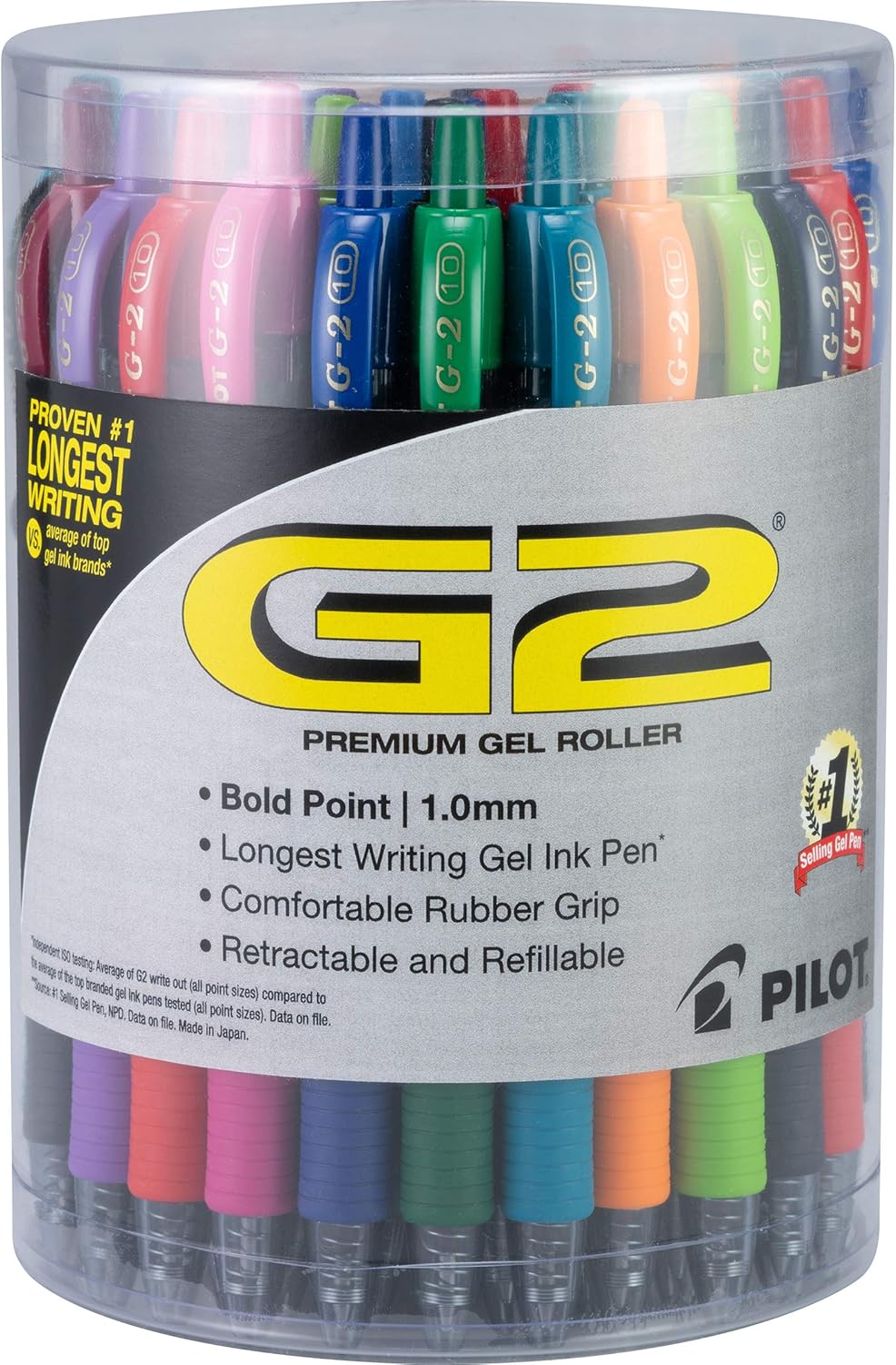 Pilot G2 Premium Gel Ink Pens for School, Office & Journaling