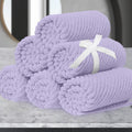 Washcloths for Showering 6PC 13in x13in - Soft, Quick Dry Washcloth
