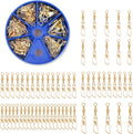 Barrel Snap Swivels Kit 60Pcs - High Strength Quick Connect Snaps