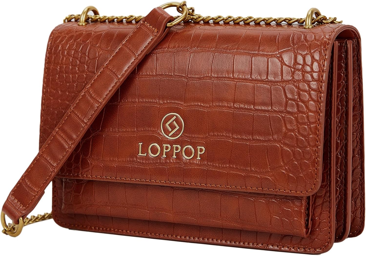 Classy Leather Crossbody Purse for Women by LL LOPPOP
