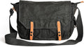 Canvas Messenger Bag 16in Laptop Sleeve - Vintage Shoulder Bag