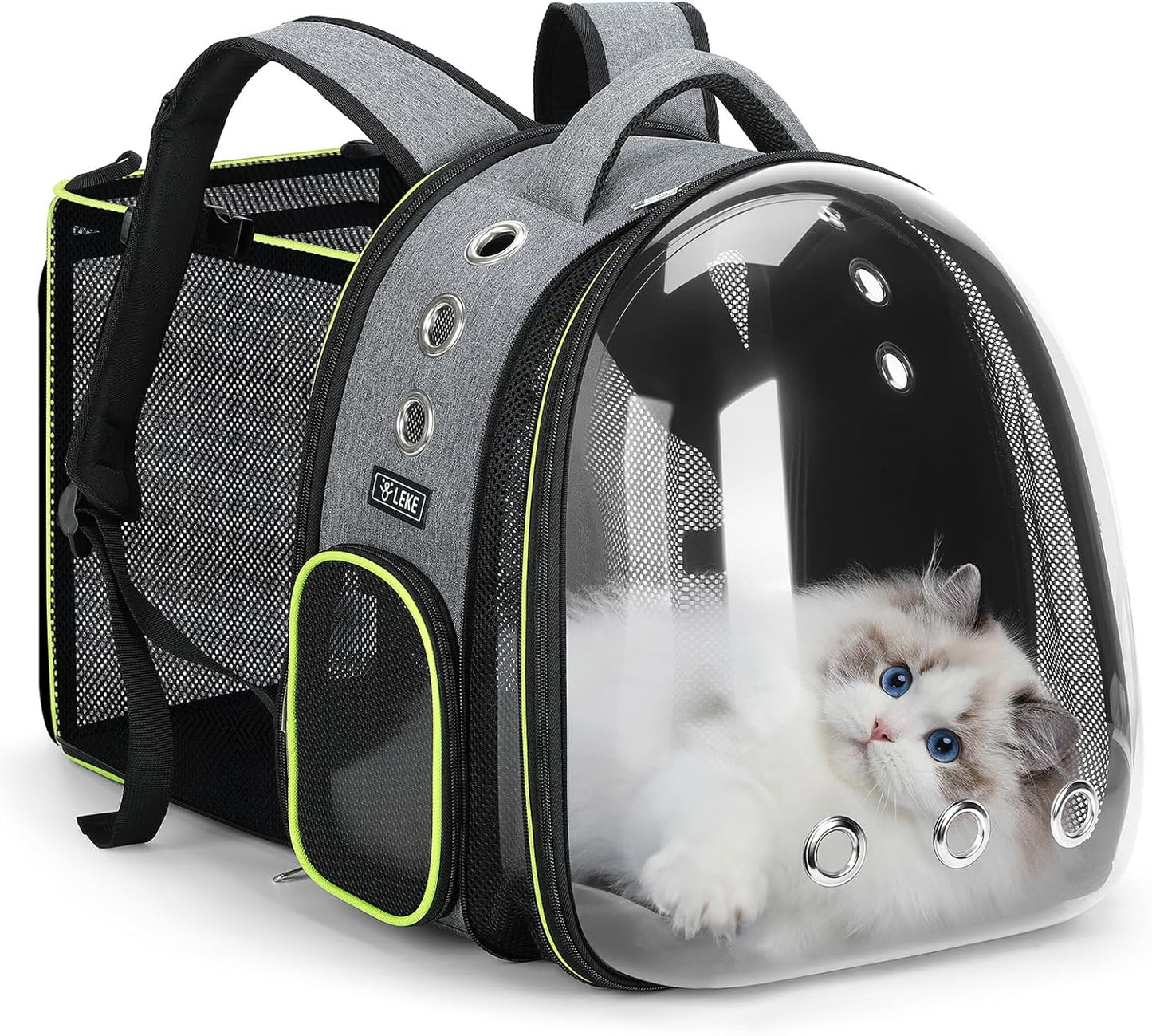 Lekereise Cat Bubble Backpack Carrier for Travel and Hiking