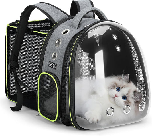 Lekereise Cat Bubble Backpack Carrier for Travel and Hiking