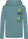 Boys Outdoor Long Sleeve Tee - Crew Neck, Full Fit Comfort