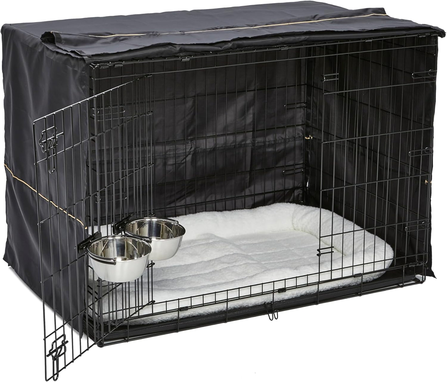 MidWest Double Door iCrate Starter Kit for Large Dogs, 42-in