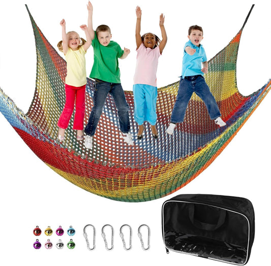Playground Safety Net for Kids - Double Layer Climbing Cargo Net