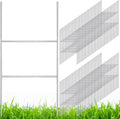 Therwen 200 Pcs Yard Sign Stakes for Heavy Duty Lawn Decor