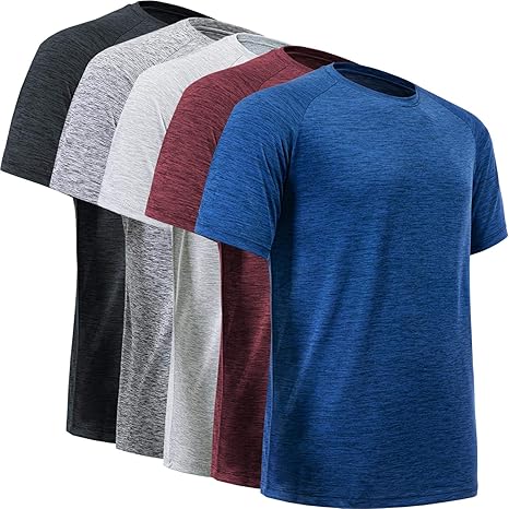BALENNZ Workout Shirts for Men - Quick Dry Athletic Performance