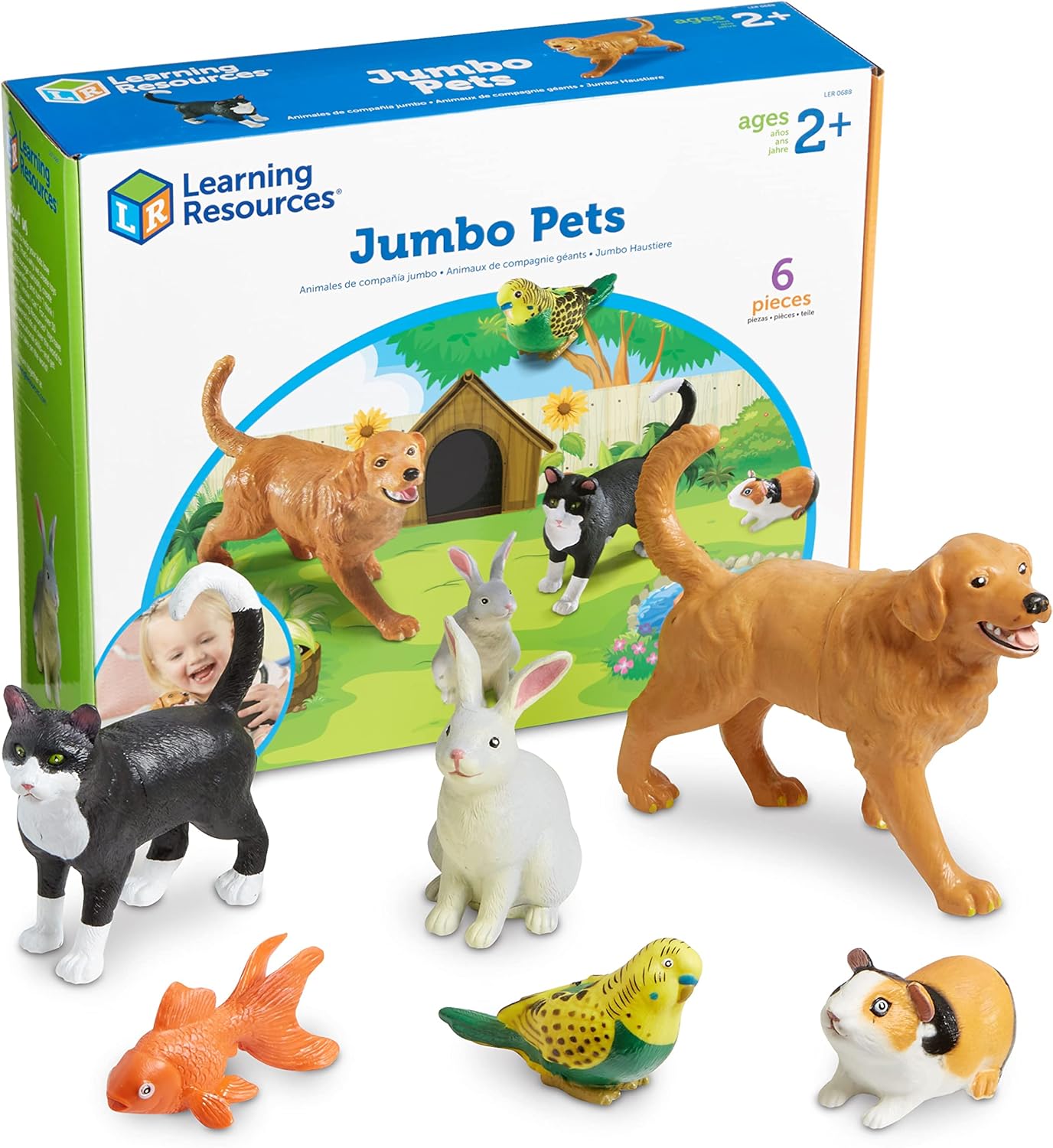 Jumbo Domestic Pets - Educational Preschool Toys