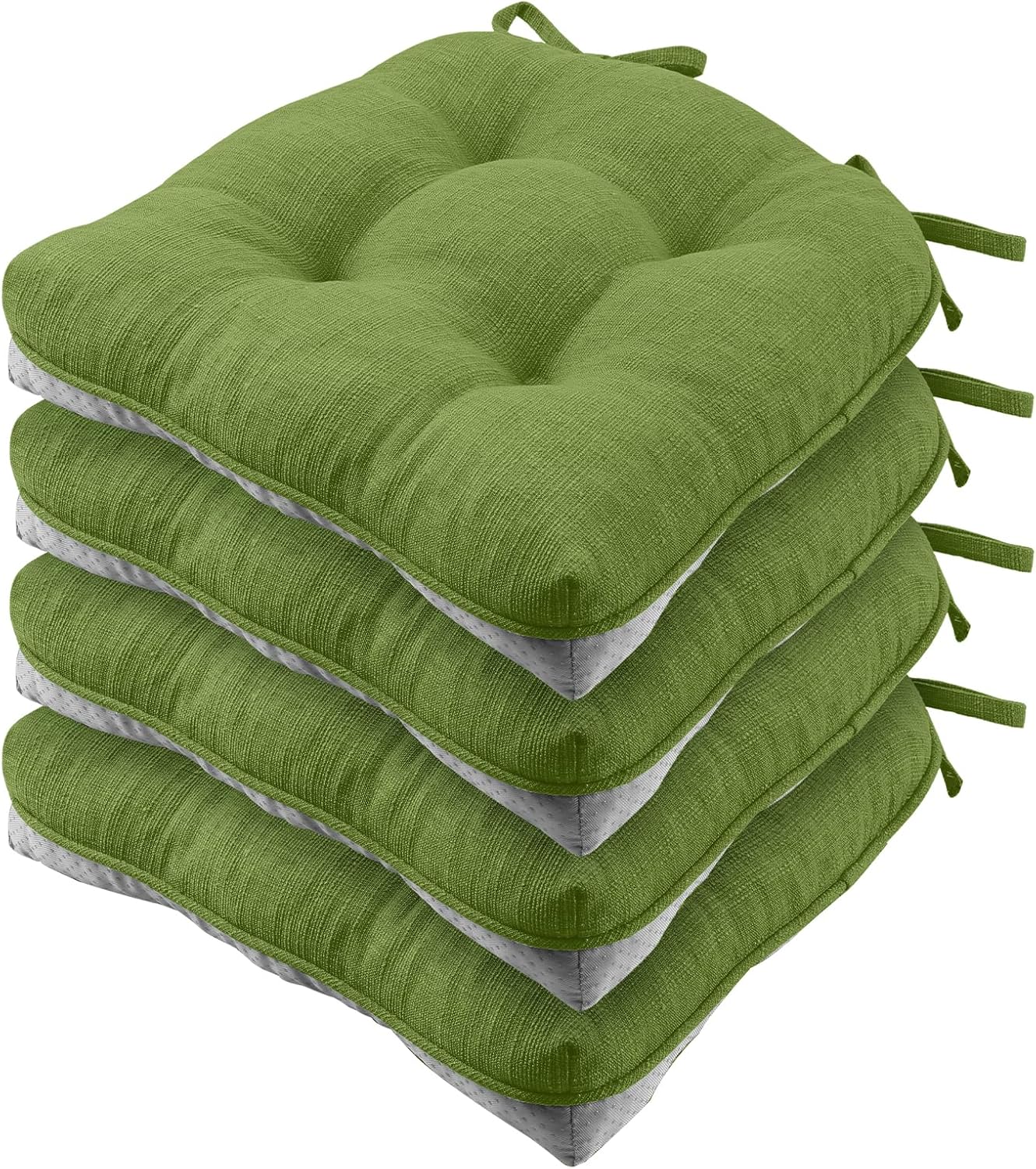 Wellsin Chair Cushions for Dining Chairs - Non-Slip Comfort