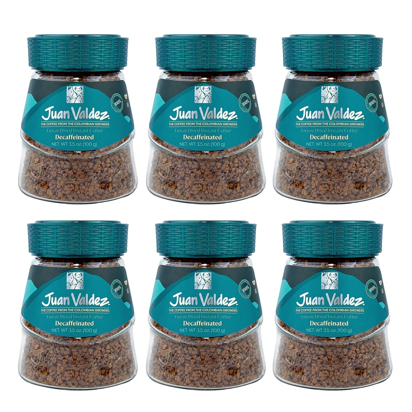 Juan Valdez Decaffeinated Freeze Dried Coffee - Classic Flavor