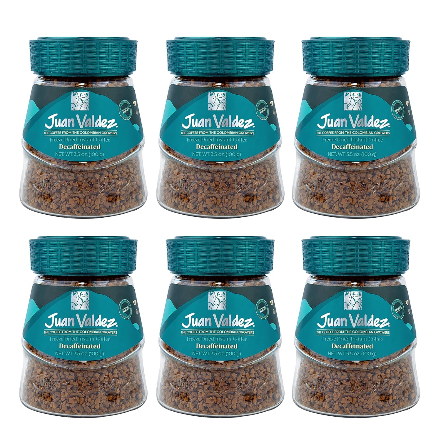Juan Valdez Decaffeinated Freeze Dried Coffee - Classic Flavor