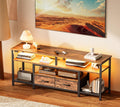 TV Stand for 55 60 in TV - 54 in Entertainment Console with LED
