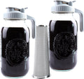 GMCOZY 64oz Cold Brew Maker with Spout Lid