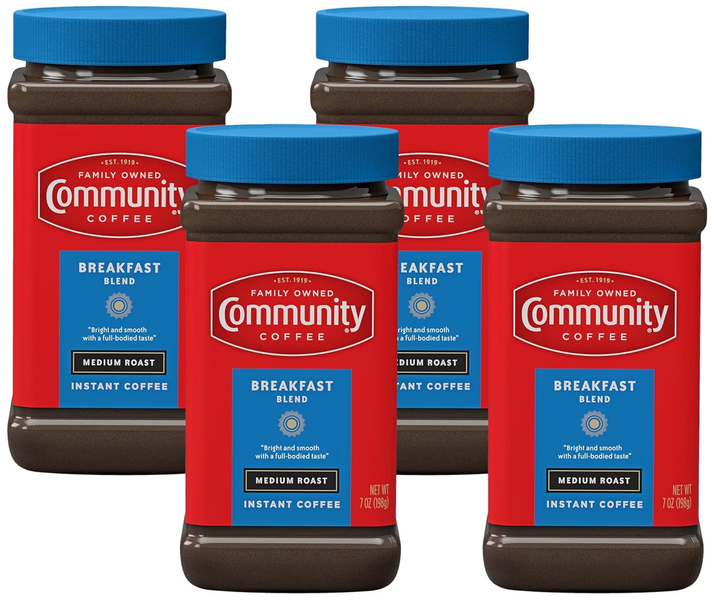 Community Coffee Breakfast Blend Instant Coffee, Medium Roast