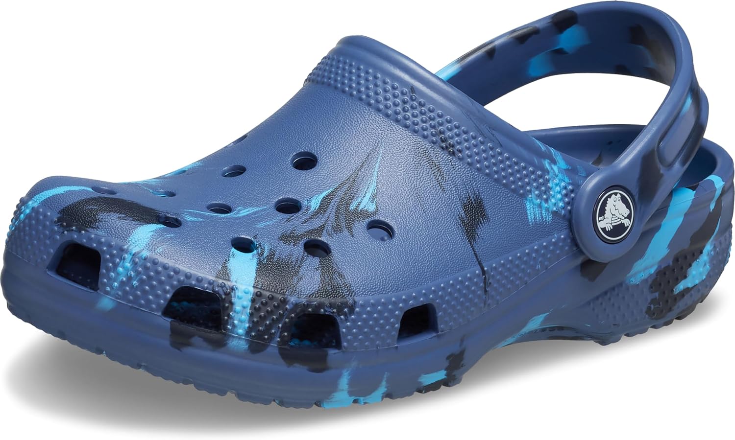 Crocs Kids' Classic Marbled Tie-Dye Clog for Unique Style