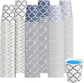 1200 Pack 3 oz Paper Cups Disposable Bathroom Cups - Small Rinse Cups