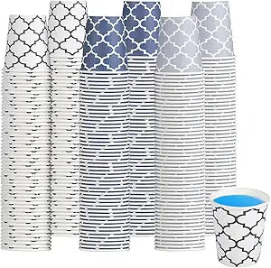 3 oz Paper Cups for Bathroom - Durable Disposable Mini Cups