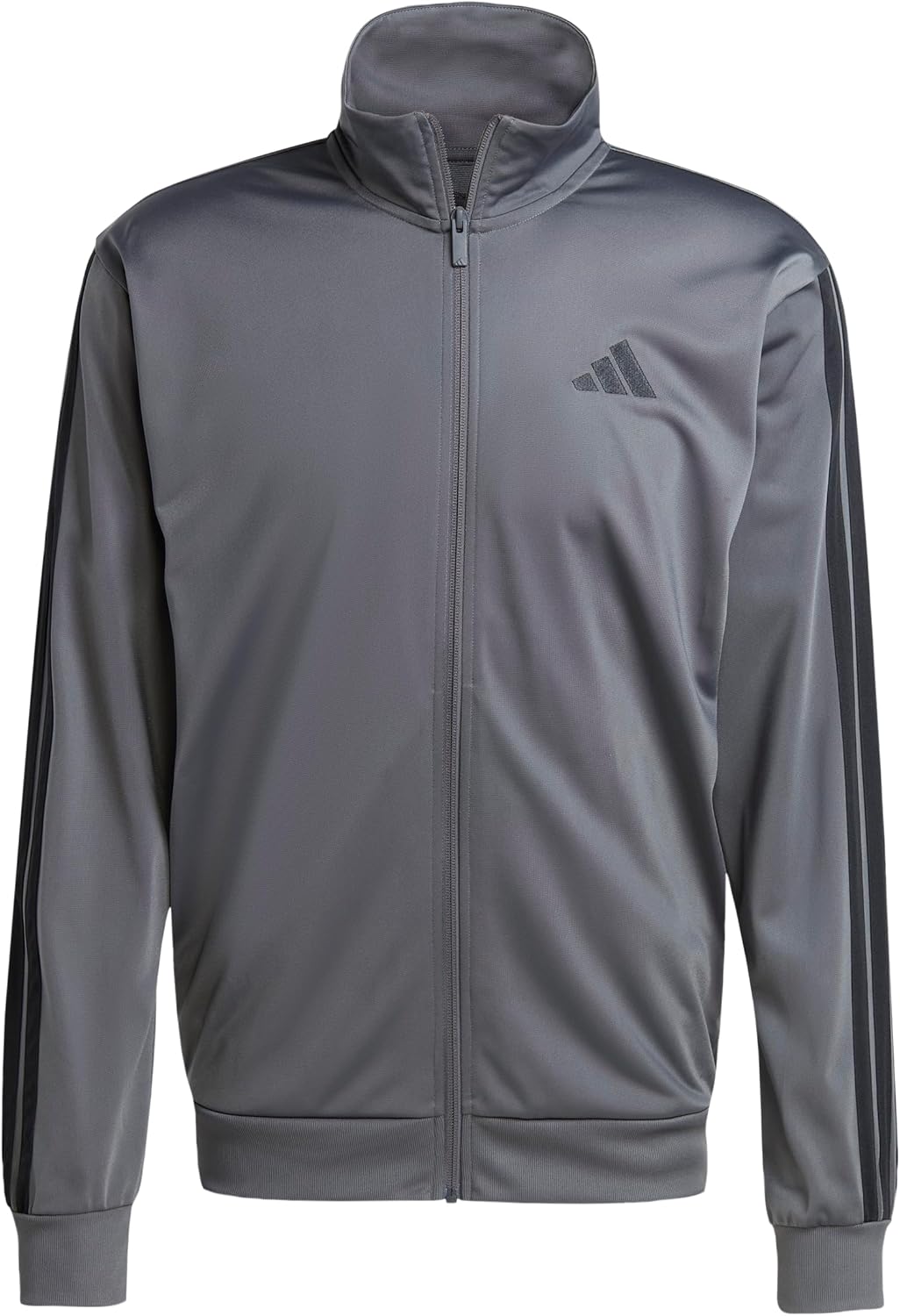 adidas Men's 3-Stripes Tricot Track Top for Timeless Style