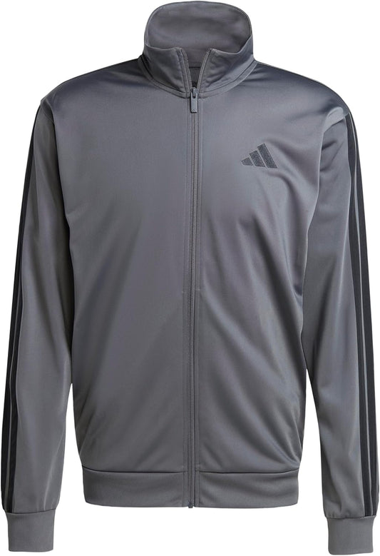 adidas Men's 3-Stripes Tricot Track Top - Timeless Sport Style