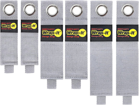 Heavy-Duty Garage Organizer 6-Pack Straps