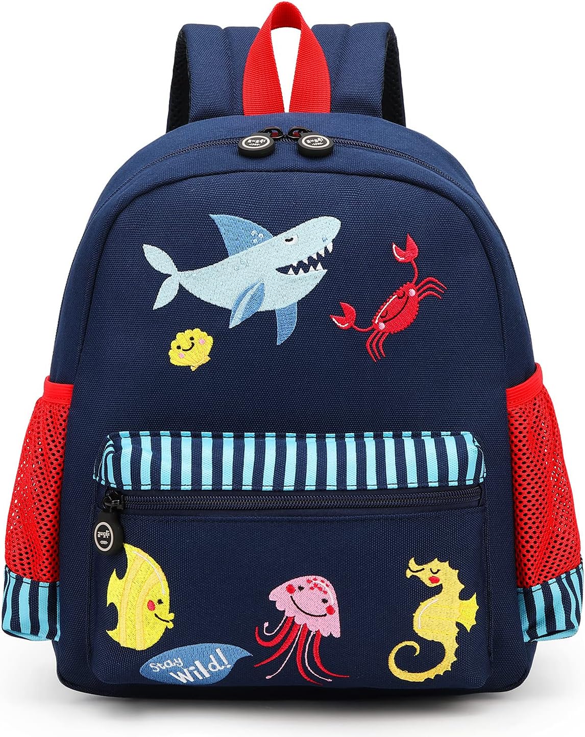 Waterproof Cute 3D Zoo Backpack for Kids - Ocean World