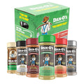 Dan-O's 6 Bottle Seasoning Set - Six Flavor Variety Pack