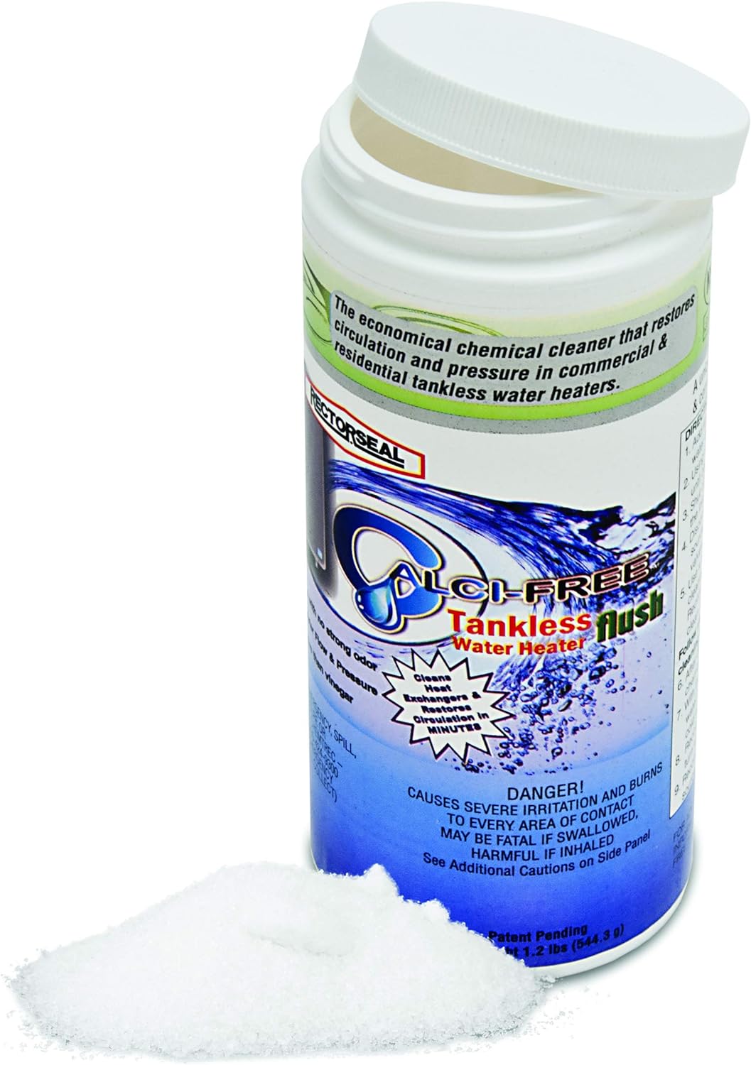 Calci-Free Tankless Water Heater Flush by Rectorseal