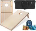 Cornhole Boards 4ftx2ft Regulation Set with LED Lights - Tailgate