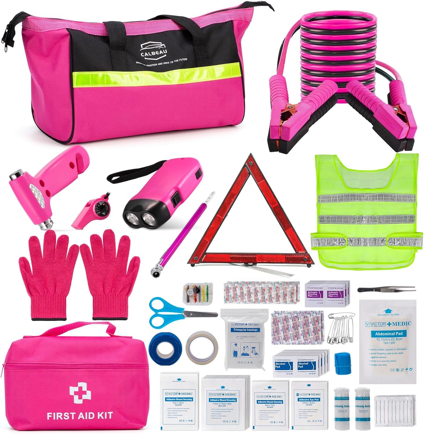 Roadside Emergency Car Kit for Vehicles - Essential Safety Gear