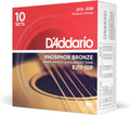Phosphor Bronze Acoustic Guitar Strings - EJ17-10P 10-Pack