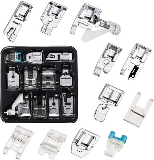 Windman 11Pcs Snap On Sewing Feet Set - For Easy Low Shank Machine Use