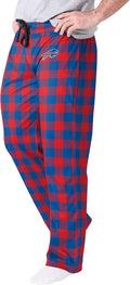 FOCO NFL Team Logo Buffalo Check Lounge Pants - Comfort & Team Pride