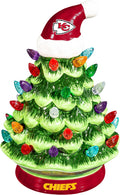 NFL Kansas City Chiefs Christmas Tree That Lights Up - 8 in Vintage