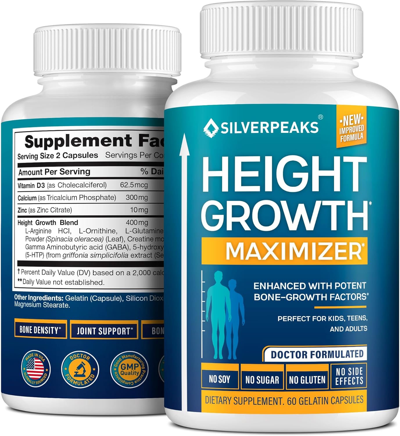 Growth Capsules to Grow Taller - Height Growth Maximizer